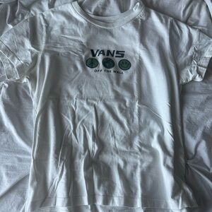 Vans White Graphic T-Shirt